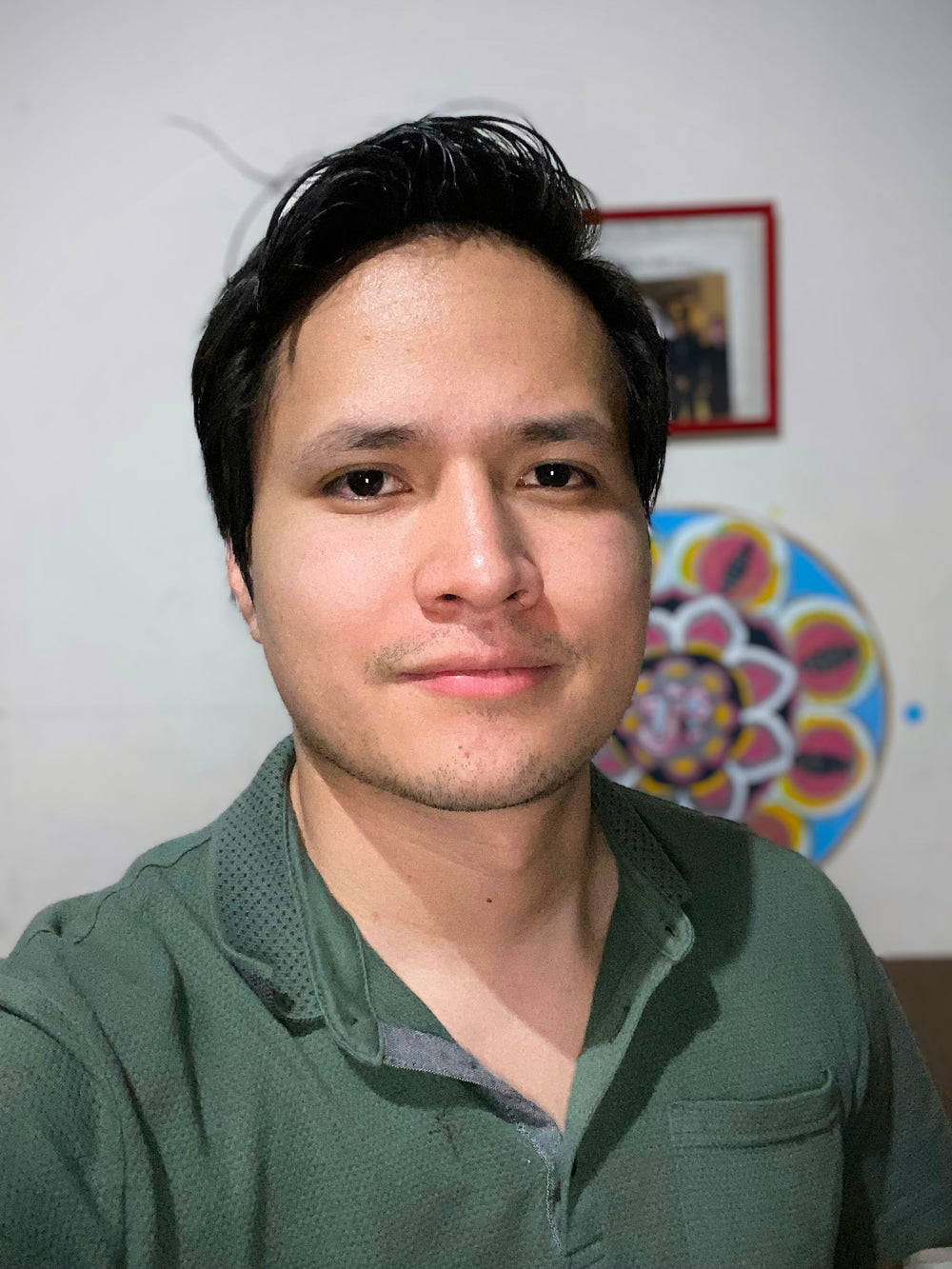 Portrait of Irvin Díaz - Christian Painter, faith-based artist – Gallery of Grace