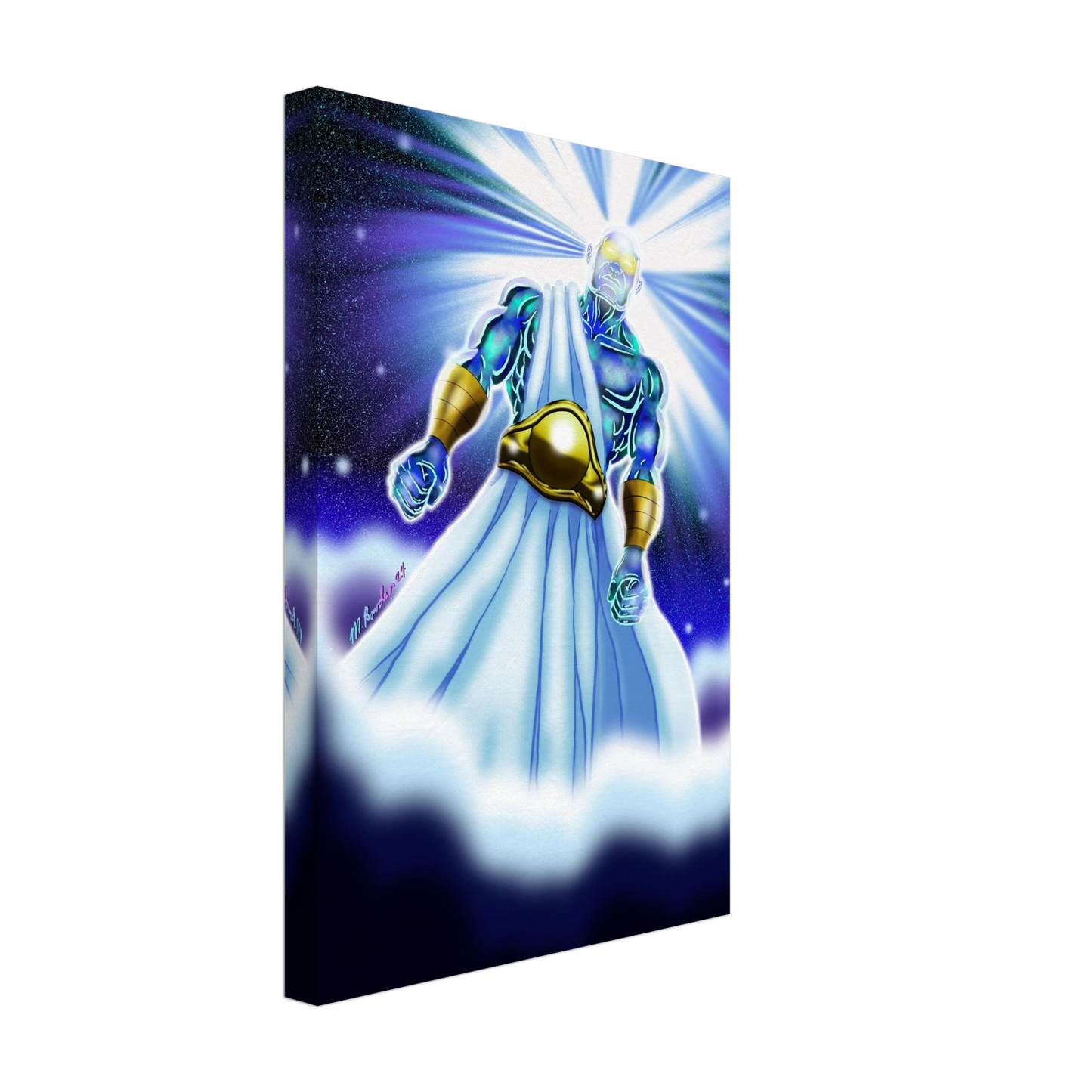 Angel of Daniel 10 by McLendon Bowden-Christian digital artwork- Print, , -Gallery of Grace