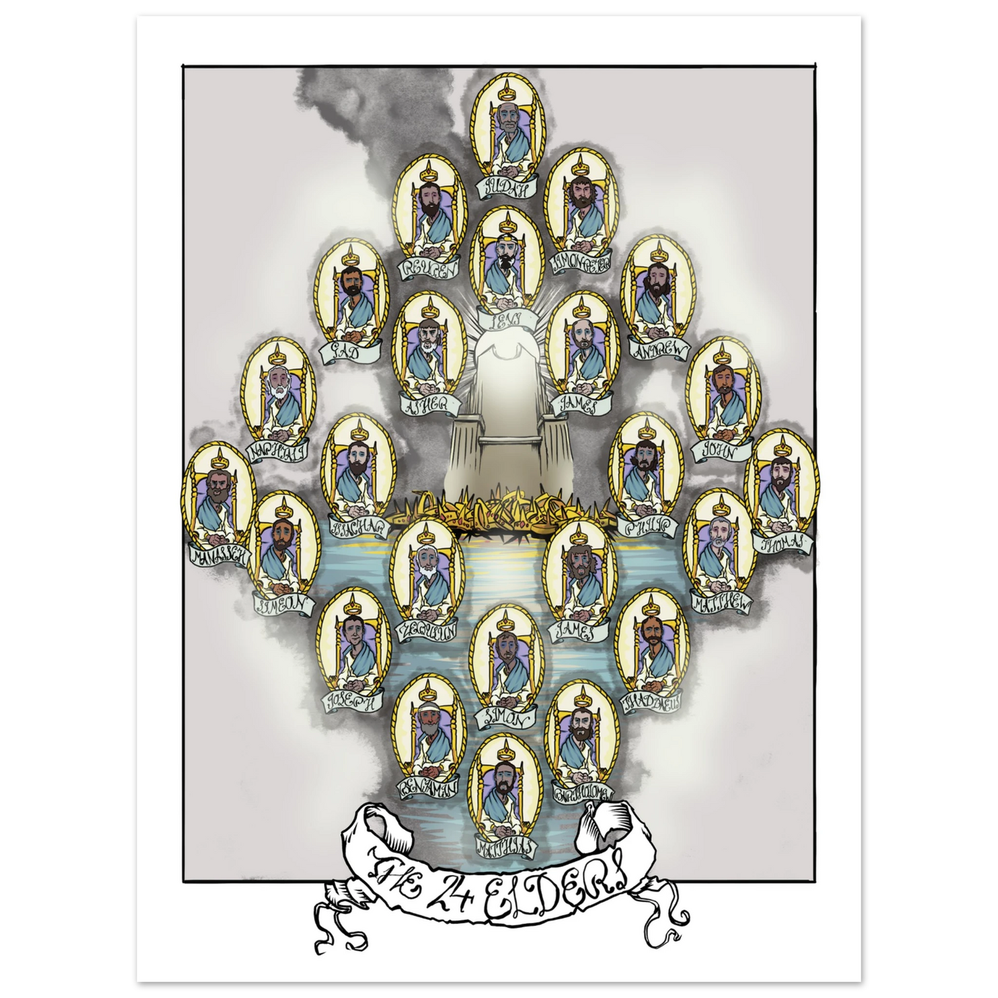 Team Lamb: The 24 Elders - Gallery of Grace