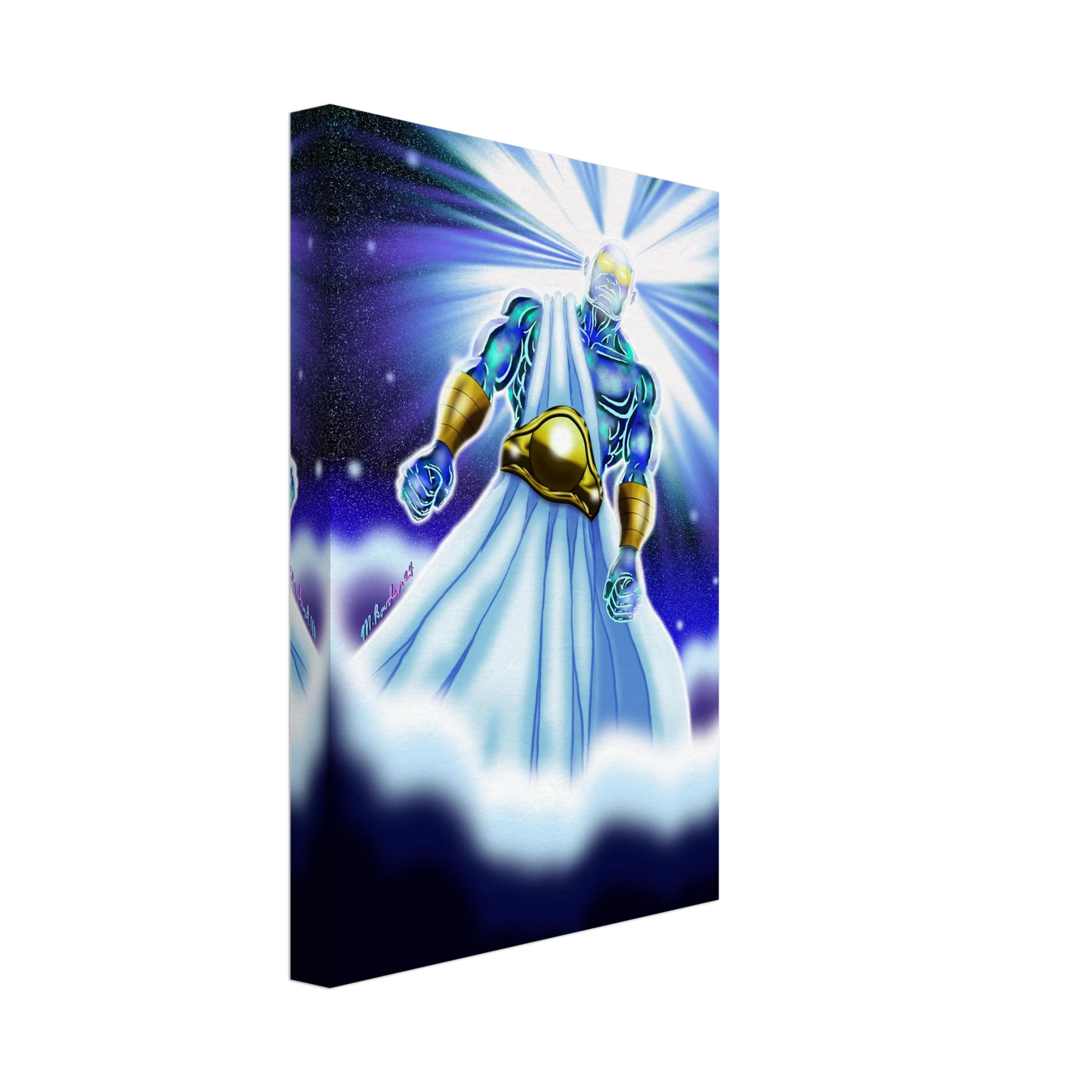 Angel of Daniel 10 by McLendon Bowden-Christian digital artwork- Print, , -Gallery of Grace