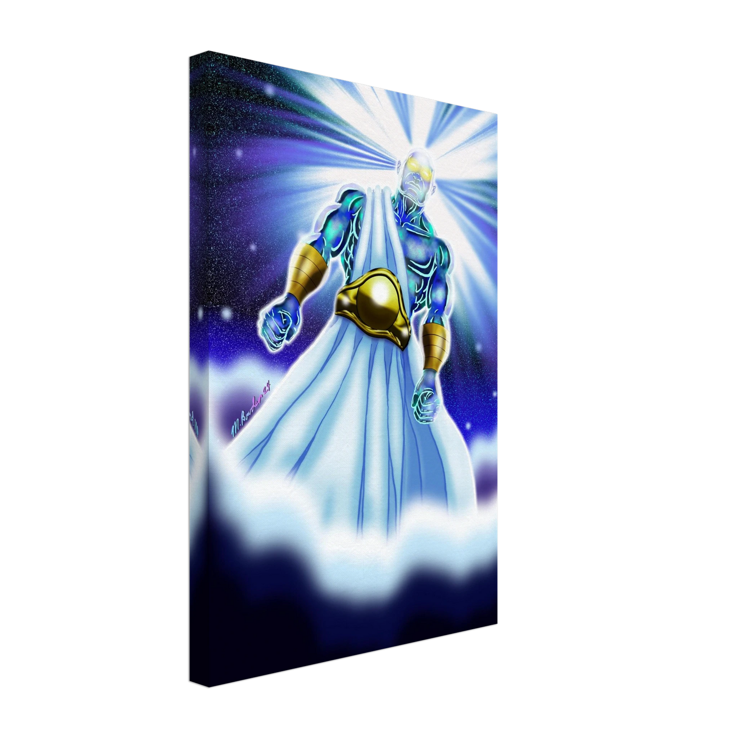 Angel of Daniel 10 by McLendon Bowden-Christian digital artwork- Print, , -Gallery of Grace