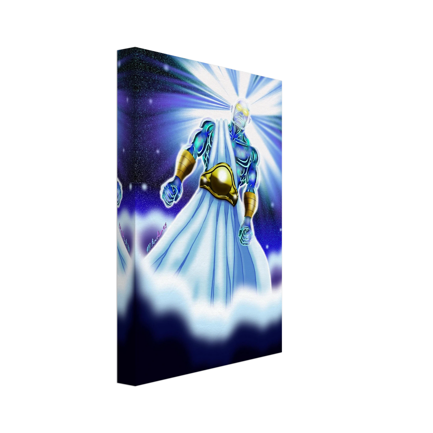 Angel of Daniel 10 by McLendon Bowden-Christian digital artwork- Print, , -Gallery of Grace